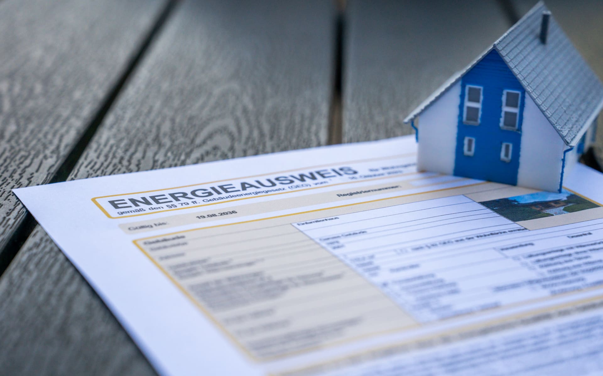 Energieausweis für Immobilien